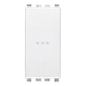 1P 16AX Axial Inverter White Wall <b>Switch</b> 5.1x2.8x5.3cm - Product Image 1