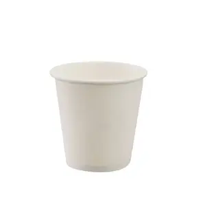 Venda quente Descartável Impresso Único Papel De Parede Tasting Cup Chá E Café Copos De Papel