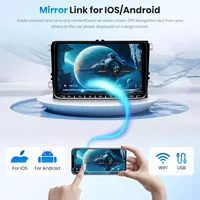 Sistema Multimedia Central para Volkswagen Amarok, Android 14, 2 GB, 64 GB, Pantalla de 9 Pulgadas, Estéreo para Auto Android, Reproductor de DVD 2 DIN para VW