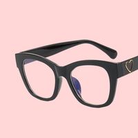 Gafas Unisex Retro de Ojo de Gato con Protección Anti Luz Azul, Montura de PC, Gafas Ópticas de Alta Calidad para Mujeres Adultas