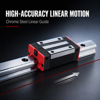 Système de guidage linéaire en vrac HGR15 HGR20 HGR25 HGR30 HGR35 HGR45 HGR55 avec patin de glissement pour machine CNC