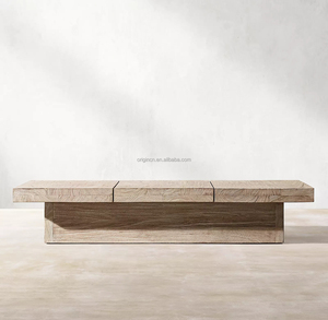 تصميم بسيط للفناء ، مقاعد خشبية ، وسادات خشبية بسمك جاردين من muebles de jardin - Product Image 5