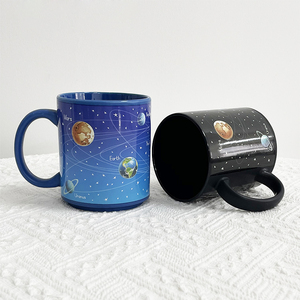 Caneca personalizada com mudança de cor sensível ao calor, caneca com alça para lembrancinha, caneca mágica personalizada para café - Product Image 3