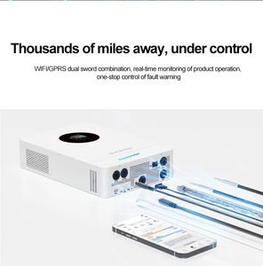 Inversor Híbrido Portátil Cosmoxstar de 13.2kva, Estándar Europeo, Monofásico, Conexión a Red, 48v 230v, Inversor de Almacenamiento de Energía con 99% de Eficiencia - Product Image 6