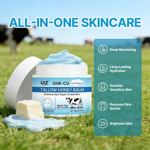 Kupferpeptide GHK-Cu Rindertalg für die Haut Blauer Balsam mit Manuka-Honig Vitamin E Natürlicher Gesichts- und Körperfeuchtigkeitsspender - Product Image 6