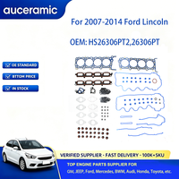 طقم حشية رأس الأسطوانة مناسب لسيارات فورد لينكولن 5.4 لتر V8 موديلات 2007-2014، رقم القطعة الأصلية HS26306PT2 26306PT، يشمل حشية رأس الأسطوانة متعددة الطبقات