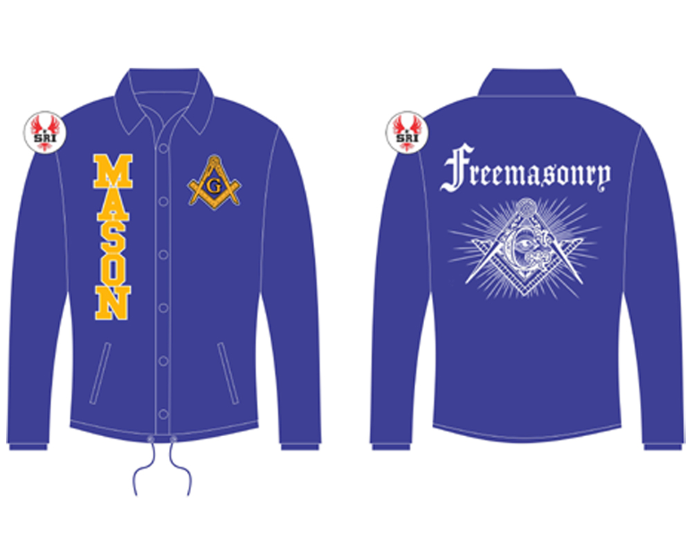 Shop Online Masonic Jacket Customizable Logo & High-Quality