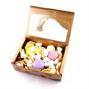 Custom Logo Christmas Paper Bread Donut Apple <b>Boxes</b> Brown Kraft <b>Cookies</b> Gift <b>Boxes</b> for Party - Product Image 3