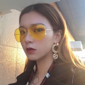 Lunettes de soleil pilote unisexes ovales à monture intégrale, verres miroir, protection UV400, pour la conduite, adultes 2024 - Product Image 2