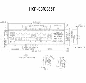 उच्च तापमान कस्टम एलसीडी डिस्प्ले एकल चरण स्मार्ट ऊर्जा मीटर एलसीडी डिस्प्ले 7 अंक fstn एलसीडी 3 चरण पावर के लिए मीटर - Product Image 2