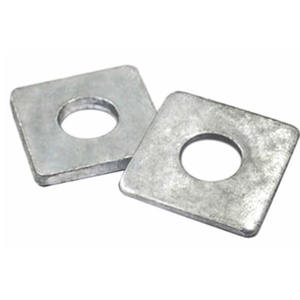 Calibre pesado Hot Dip galvanizado Square <span class=keywords><strong>Washer</strong></span> Superior para eletro-galvanizado - Product Image 2