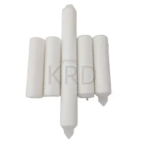 יצרן מסננים 022/0.45/0. 5 מיקרון 10 אינץ' PP/PES/PTFE מחסנית מסנן מים עם קרום קפלים