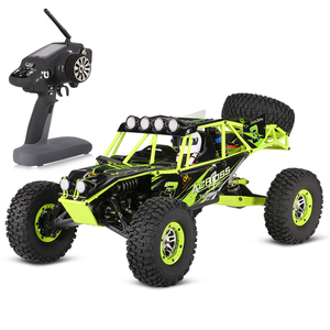 Nuevo <span class=keywords><strong>WLtoys</strong></span> <span class=keywords><strong>10428</strong></span> Coche RC Escala 1/10 con Motor Eléctrico 540, Vehículo de Juguete Teledirigido Eléctrico Wild Track Warrior - Product Image 5