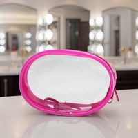 Portable PVC poupée Figurine sac d'affichage fermeture à glissière résistant à l'eau étui de rangement Transparent pour chargeur de téléphone portable Durable