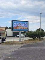 Affichage LED publicitaire extérieur P4 P5 P6 P8 P10 Écran géant LED étanche IP65 pour poteau de rue Mur vidéo LED extérieur