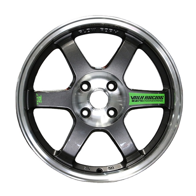 New Design Low Price Passenger Car Wheels Rim Glossy Black Five Holes 18x8.5 5x108 Flow Forming Alloy Rims Wheel