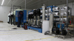 Ahorro del problema de la indecisión 8000LPH Sistema de filtro de agua de ósmosis inversa de doble etapa Maquinaria de tratamiento de agua - Product Image 6