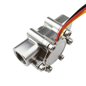 マイクロフロー高精度センサーG1/4ホール効果パルス流量計ステンレス鋼タービン水流センサー3本ワイヤ - Product Image 5
