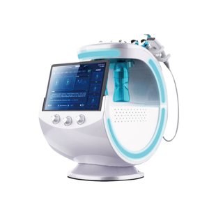 เครื่องวิเคราะห์ผิวหน้า Factory 2 Aqua Face Analyzer Smart Ice Blue Hydro Dermabrasion สำหรับดวงตา ใช้ในเชิงพาณิชย์ ช่วยฟื้นฟูผิว รับประกัน 1 ปี - Product Image 2