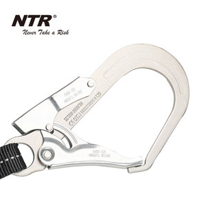 ダブルフック落下防止衝撃吸収ランヤード、フルボディハーネスと併用 - Product Image 2