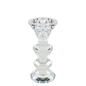 Portavelas de Cristal Mediano, Portavelas Decorativo para el Hogar, Accesorio de Iluminación - Product Image 1