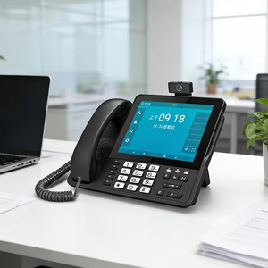 Téléphone SIP/<span class=keywords><strong>VOIP</strong></span> sans fil 4G de haute qualité DLNA pour bureau, <span class=keywords><strong>entreprise</strong></span>, hôtel, 4G LTE WiFi 1000 Gigabit POE Android SIP Phone - Product Image 2