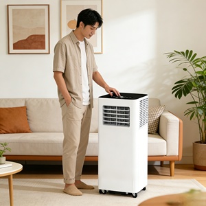 5000 BTU Portable Air Conditioner with Fast Cooling Cooling Only Plastic for Home and Office - Product Image 2