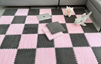 Tapis de jeu pour bébé en velours EVA personnalisé, nouveau design, tapis de puzzle DIY, tapis de sol pour la maison, décoration de salon, fabriqué à la machine