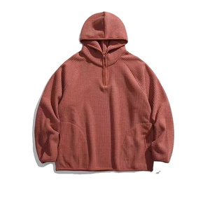 Maglioncino oversize <span class=keywords><strong>con</strong></span> <span class=keywords><strong>Zip</strong></span> 1/4 maglione di cotone <span class=keywords><strong>in</strong></span> <span class=keywords><strong>pile</strong></span> mezza cerniera maglione all'ingrosso Pullover felpe - Product Image 4