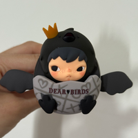 Vente en gros de figurines originales POP MART Dear Birds Series - Boîte mystère de parfum pour voiture Hirono/Dimoo/Skullpanda/Labubu - Boîte mystère POP MART