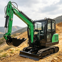 Model baru ekskavator EPA mesin ekskavator Mini rumah 3.5ton penggali kecil