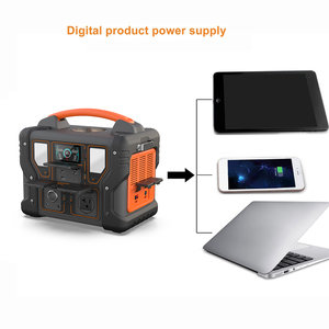 Générateur solaire portable 500 W avec batterie au lithium 499,5 Wh pour la maison et l'extérieur, station d'alimentation portable 500 W avec lumière LED - Product Image 5