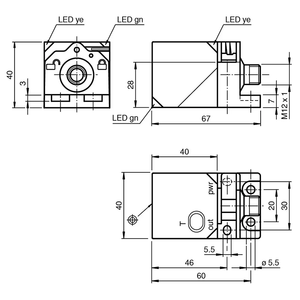 เซ็นเซอร์อัลตราโซนิก Mt-Pepperl Fuchs UC2000-L2-I-V15 ของแท้ใหม่เอี่ยม ระยะตรวจจับ 2 เมตร แบบอนาล็อก 4-20mA ขั้วต่อ M12 L2 รูปทรงลูกบาศก์ - Product Image 5