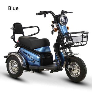 800W Kleine Elektrische Scooter Driewieler Volwassen <span class=keywords><strong>3</strong></span> Wiel Elektrische Driewieler Motorfiets - Product Image 5