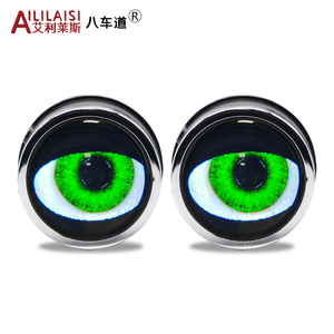 Aililaisi, faros delanteros bi-LED de 3 pulgadas para coches, proyector de ojos del diablo, función de giro de Ángel parpadeante para BMW Benz Truck, 2 años - Product Image 3
