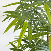 Plante de bambou artificielle sur mesure 120/150/180 cm, plante de bambou artificielle en plastique, plante de bonsaï pour la décoration intérieure