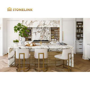 Mármol de Lujo, Material de Mármol, Mármol Italiano, Mármol Calacatta Gold <span class=keywords><strong>para</strong></span> <span class=keywords><strong>Encimeras</strong></span> de <span class=keywords><strong>Cocina</strong></span> - Product Image 1