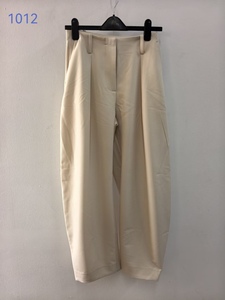 <span class=keywords><strong>Pantaloni</strong></span> da Ufficio a Gamba Dritta per Donna <span class=keywords><strong>in</strong></span> Misto Poliestere e <span class=keywords><strong>Viscosa</strong></span> ad Alta Elasticità, Tinta Unita <span class=keywords><strong>con</strong></span> <span class=keywords><strong>Vita</strong></span> Elastica, Stile Business Casual - Product Image 4