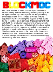 Bloques de Construcción Personalizados, Diseño MOC Original y Servicio de Personalización, Proveedor Profesional de Bloques MOC para Fabricantes de MOC - Product Image 6