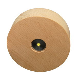 Hiện đại <span class=keywords><strong>USB</strong></span> <span class=keywords><strong>LED</strong></span> ánh sáng ban đêm với cơ sở gỗ 3D gỗ đèn căn cứ cho Acrylic nhà thông minh đèn cho phòng khách dân cư sử dụng - Product Image 2