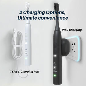 Ultimo spazzolino intelligente lunga durata della batteria 4 modalità di pulizia conversione di frequenza avanzato spazzolino da denti sonico - Product Image 2