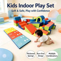 Équipement de jeu souple pour enfants, ensemble de jeux d'intérieur pour tout-petits, jouets sensoriels pour bébés, jouets d'apprentissage précoce pour la maison