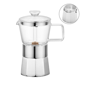 Nuovi Arrivi: Caffettiera Moka in Alluminio di Alta Qualità, Macchina per Caffè Espresso e Mocha - Product Image 2