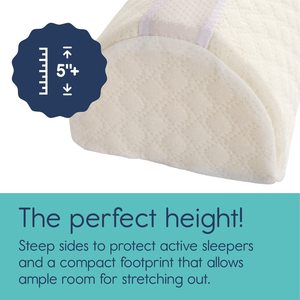 Barandas de Cama de Espuma Personalizadas para Bebés de 1.8 M, Diseño Moderno, Tela de Algodón Puro, Protección Anticaídas, Barandas de Seguridad para Dormitorio - Product Image 3