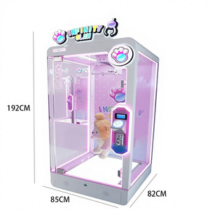 Máquina expendedora de premios estilo tijera de madera y metal que funciona con monedas para centros de <span class=keywords><strong>juegos</strong></span> de arcade y centros comerciales - Product Image 3