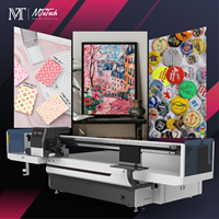 Impresora UV de Cama Plana MTuTech UV 2513, Impresora UV de Gran Formato, Impresión Directa en Madera, Vidrio, Metal y Acrílico