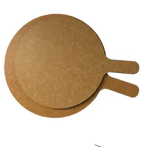 Factory direct sell Customized Wood Food Cutting Serving Pizza Board with Handle