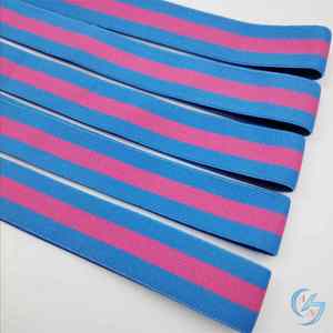 Fashion Customized Printed Jacquard Adjustable <b>Elastic</b> Waist Band for Underwear Garments Spandex/Nylon <b>Elastic</b> Band - Product Image 3