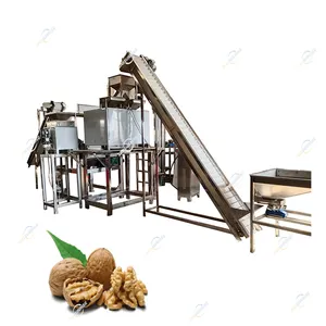 Sheller High Quality Pecan Nuts Processing Equipment decorticator Opening Peeler Walnut Shelling Machine