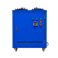 Mesin Filter Oli Portabel Baru 30 L/Jam Pemurni Oli Mesin 220V Peralatan Daur Ulang Oli Bekas untuk Perbaikan Mobil